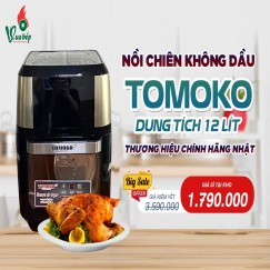 Nồi chiên không dầu TOMOKO Nhật Bản 12lit Nồi chiên không dầu TOMOKO Nhật Bản 12lit