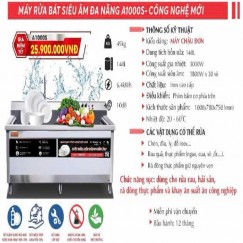 MÁY RỬA BÁT SIÊU ÂM A1000S-CÔNG NGHỆ MỚI