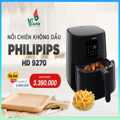 NỒI CHIÊN KHÔNG DẦU PHILIPS HD 9270 NỒI CHIÊN KHÔNG DẦU PHILIPS HD 9270