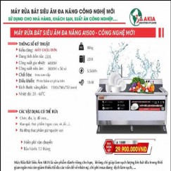MÁY RỬA BÁT SIÊU ÂM A1500-CÔNG NGHỆ MỚI