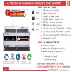 MÁY RỬA BÁT SIÊU ÂM A2400HD-S-CÔNG NGHỆ MỚI