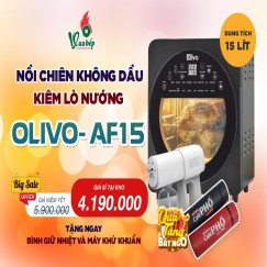 Nồi Chiên Không Dầu OLIVO AF15 Nồi Chiên Không Dầu OLIVO AF15