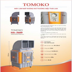 MÁY LÀM MÁT CÔNG NGHIỆP TOMOKO HA-3600