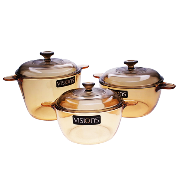 Bộ nồi Visions VS-330 (3 nồi - Loại lớn)